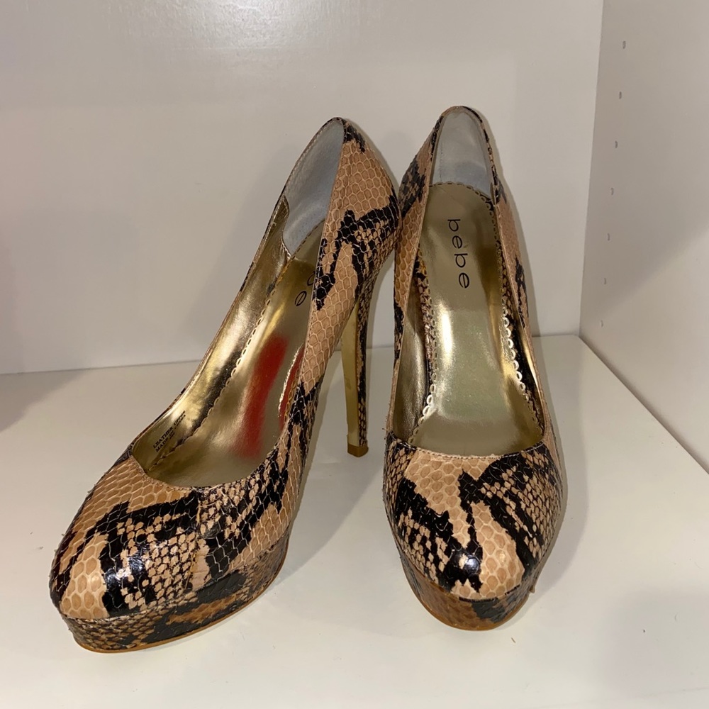 Bebe Snake print Stilettos-Vintage